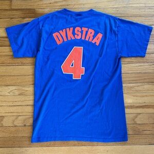 Vintage Mets Baseball MLB Lenny Dykstra #4 t-shirt Size L